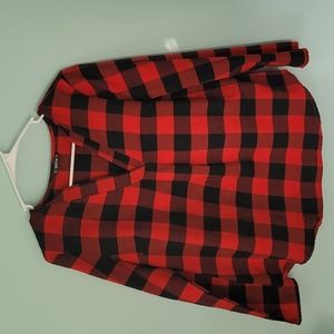 Shein Long Sleeve Flannel